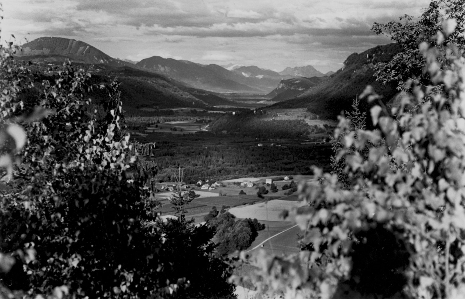 Rutarhof-Landschaft / Blick ins Rosental